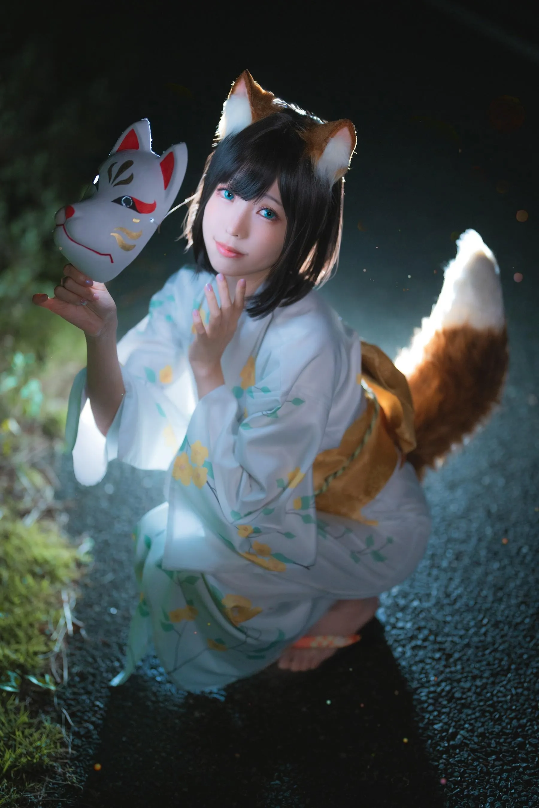 ElyEE子 – NO.115 2023.July C-Dongitsune ~Yukata 浴衣狐 [27P]插图3